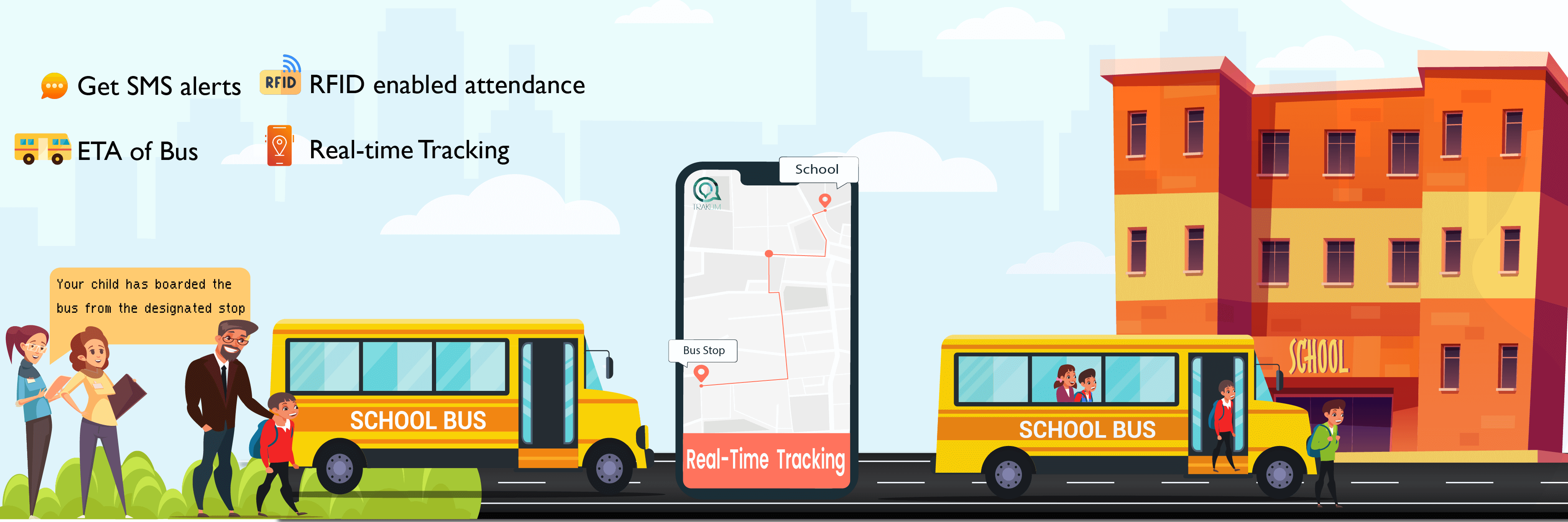A Peek into TRAKOM Parents' App 1 trakom