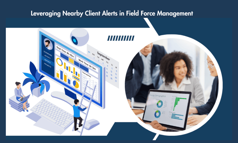 Proactive Client Engagement: Leveraging Nearby Client Alerts in Field Force Management 1 Leveraging Nearby Client Alerts in Field Force Management 1