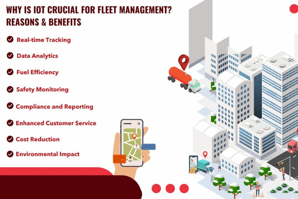 Why is IoT Crucial for Fleet Management Reasons Benefits 1
