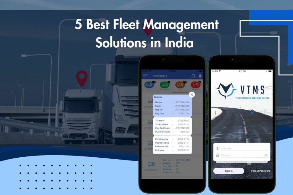 5 Best Fleet Management Solutions in India