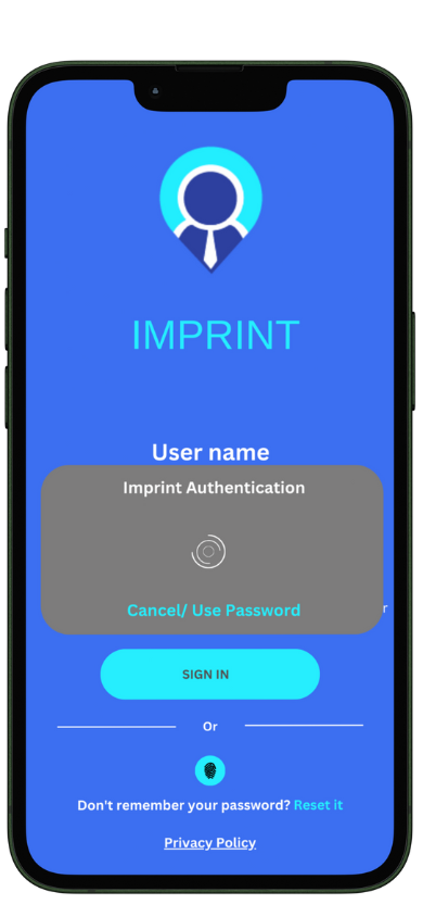 Imprint login 5