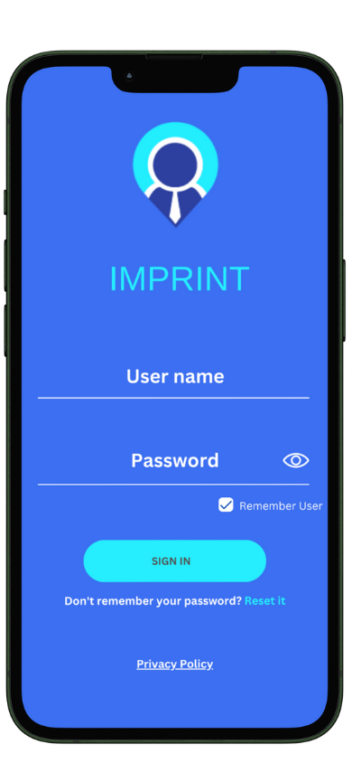 Imprint login