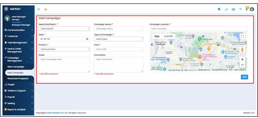 Expanding Frontiers: Imprint's Campaign Management Feature Redefines Field Service Management 2 3 3