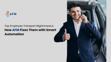 Employee Transport Management System Dashboard